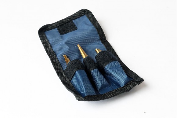 Trapgatboren-/ stappenborenset HSS titanium gecoat 3-delig